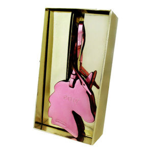 COACH 21525 UNICORN Pink Leather Hang Pink$30.00